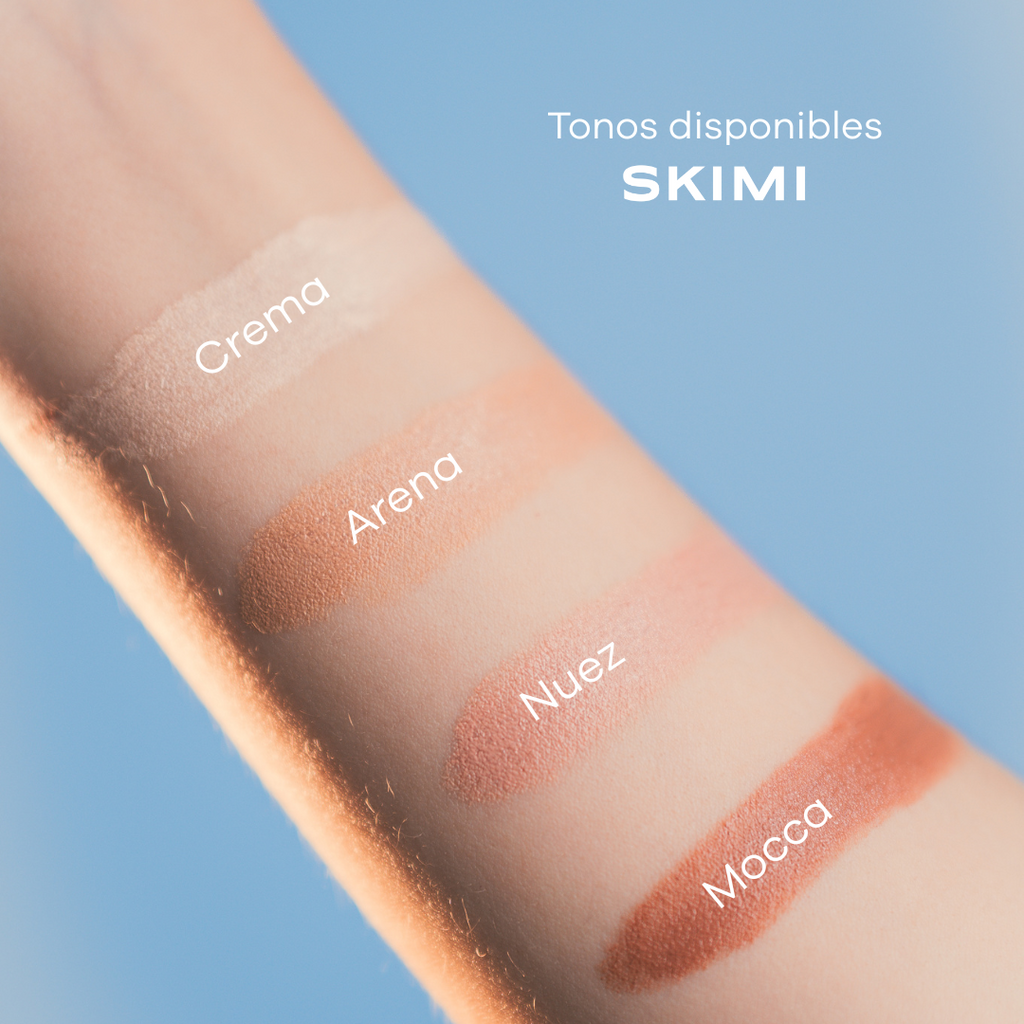 Protector solar en barra con color FPS50+